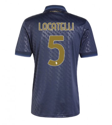 Juventus Manuel Locatelli #5 Tredje Tröja 2024-25 Kortärmad